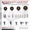 Service Caster 5 Inch High Temp Glass Filled Nylon 58 Inch Threaded Stem Caster Set 2 Brakes SCC SCC-TS20S514-GFNSHT-58212-2-TLB-2 - alternate 3